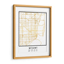 Miami, 1 mapas 25 - Emiliano Deificus | Cuadro decorativo de Canvas Lab
