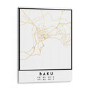 Baku, 1 mapas 24 - Emiliano Deificus | Cuadro decorativo de Canvas Lab