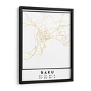 Baku, 1 mapas 24 - Emiliano Deificus | Cuadro decorativo de Canvas Lab