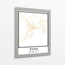 Baku, 1 mapas 24 - Emiliano Deificus | Cuadro decorativo de Canvas Lab