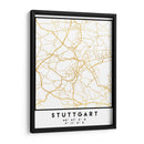 Stuttgart, 1 Mapas 22 - Emiliano Deificus | Cuadro decorativo de Canvas Lab