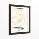 Stuttgart, 1 Mapas 22 - Emiliano Deificus | Cuadro decorativo de Canvas Lab