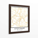Stuttgart, 1 Mapas 22 - Emiliano Deificus | Cuadro decorativo de Canvas Lab