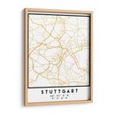 Stuttgart, 1 Mapas 22 - Emiliano Deificus | Cuadro decorativo de Canvas Lab