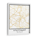 Stuttgart, 1 Mapas 22 - Emiliano Deificus | Cuadro decorativo de Canvas Lab