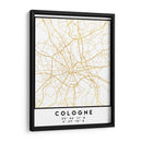 Colonia, 1 Mapas 21 - Emiliano Deificus | Cuadro decorativo de Canvas Lab