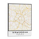 Birmingham, 1 Mapas 20 - Emiliano Deificus | Cuadro decorativo de Canvas Lab
