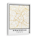 Birmingham, 1 Mapas 20 - Emiliano Deificus | Cuadro decorativo de Canvas Lab
