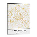 Manchester, 1 Mapas 19 - Emiliano Deificus | Cuadro decorativo de Canvas Lab