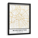 Manchester, 1 Mapas 19 - Emiliano Deificus | Cuadro decorativo de Canvas Lab
