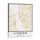 Liverpool, 1 Mapas 18 - Emiliano Deificus | Cuadro decorativo de Canvas Lab