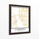 Liverpool, 1 Mapas 18 - Emiliano Deificus | Cuadro decorativo de Canvas Lab