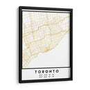 Toronto, 1 Mapas 16 - Emiliano Deificus | Cuadro decorativo de Canvas Lab