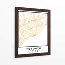 Toronto, 1 Mapas 16 - Emiliano Deificus | Cuadro decorativo de Canvas Lab