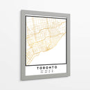 Toronto, 1 Mapas 16 - Emiliano Deificus | Cuadro decorativo de Canvas Lab