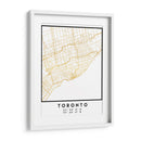 Toronto, 1 Mapas 16 - Emiliano Deificus | Cuadro decorativo de Canvas Lab