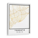 Toronto, 1 Mapas 16 - Emiliano Deificus | Cuadro decorativo de Canvas Lab