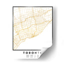 Toronto, 1 Mapas 16 - Emiliano Deificus | Cuadro decorativo de Canvas Lab
