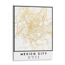 Ciudad de Mexico, 1 Mapas 17 - Emiliano Deificus | Cuadro decorativo de Canvas Lab