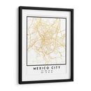 Ciudad de Mexico, 1 Mapas 17 - Emiliano Deificus | Cuadro decorativo de Canvas Lab