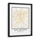 San Antonio, 1 Mapas 14 - Emiliano Deificus | Cuadro decorativo de Canvas Lab