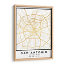 San Antonio, 1 Mapas 14 - Emiliano Deificus | Cuadro decorativo de Canvas Lab