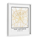 San Antonio, 1 Mapas 14 - Emiliano Deificus | Cuadro decorativo de Canvas Lab
