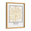 Dallas, 1 Mapas 13 - Emiliano Deificus | Cuadro decorativo de Canvas Lab