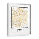 Dallas, 1 Mapas 13 - Emiliano Deificus | Cuadro decorativo de Canvas Lab