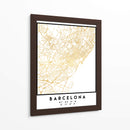 Barcelona, 1 Mapas 11 - Emiliano Deificus | Cuadro decorativo de Canvas Lab