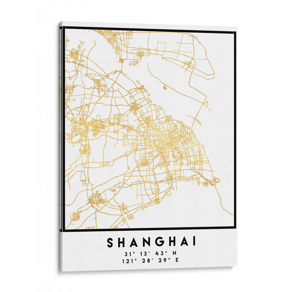 Shanghai, 1 Mapas 10 - Emiliano Deificus | Cuadro decorativo de Canvas Lab