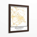 Shanghai, 1 Mapas 10 - Emiliano Deificus | Cuadro decorativo de Canvas Lab