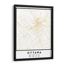 Ottawa, 1 Mapas 08 - Emiliano Deificus | Cuadro decorativo de Canvas Lab