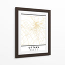 Ottawa, 1 Mapas 08 - Emiliano Deificus | Cuadro decorativo de Canvas Lab