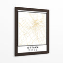Ottawa, 1 Mapas 08 - Emiliano Deificus | Cuadro decorativo de Canvas Lab