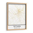 Ottawa, 1 Mapas 08 - Emiliano Deificus | Cuadro decorativo de Canvas Lab