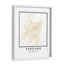 Santiago, 1 Mapas 07 - Emiliano Deificus | Cuadro decorativo de Canvas Lab