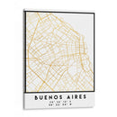 Buenos Aires, 1 Mapas 06 - Emiliano Deificus | Cuadro decorativo de Canvas Lab