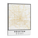 Houston, 1 Mapas 05 - Emiliano Deificus | Cuadro decorativo de Canvas Lab