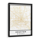 Houston, 1 Mapas 05 - Emiliano Deificus | Cuadro decorativo de Canvas Lab