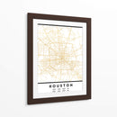 Houston, 1 Mapas 05 - Emiliano Deificus | Cuadro decorativo de Canvas Lab
