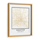 Houston, 1 Mapas 05 - Emiliano Deificus | Cuadro decorativo de Canvas Lab