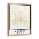 Houston, 1 Mapas 05 - Emiliano Deificus | Cuadro decorativo de Canvas Lab