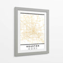 Houston, 1 Mapas 05 - Emiliano Deificus | Cuadro decorativo de Canvas Lab