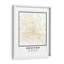 Houston, 1 Mapas 05 - Emiliano Deificus | Cuadro decorativo de Canvas Lab