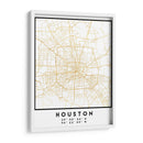 Houston, 1 Mapas 05 - Emiliano Deificus | Cuadro decorativo de Canvas Lab