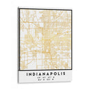 Inidianapolis, 1 Mapas 3 46 - Emiliano Deificus | Cuadro decorativo de Canvas Lab