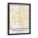 Inidianapolis, 1 Mapas 3 46 - Emiliano Deificus | Cuadro decorativo de Canvas Lab