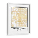 Inidianapolis, 1 Mapas 3 46 - Emiliano Deificus | Cuadro decorativo de Canvas Lab