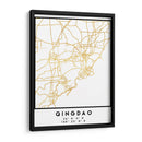 Qingdao, 1 Mapas 3 45 - Emiliano Deificus | Cuadro decorativo de Canvas Lab